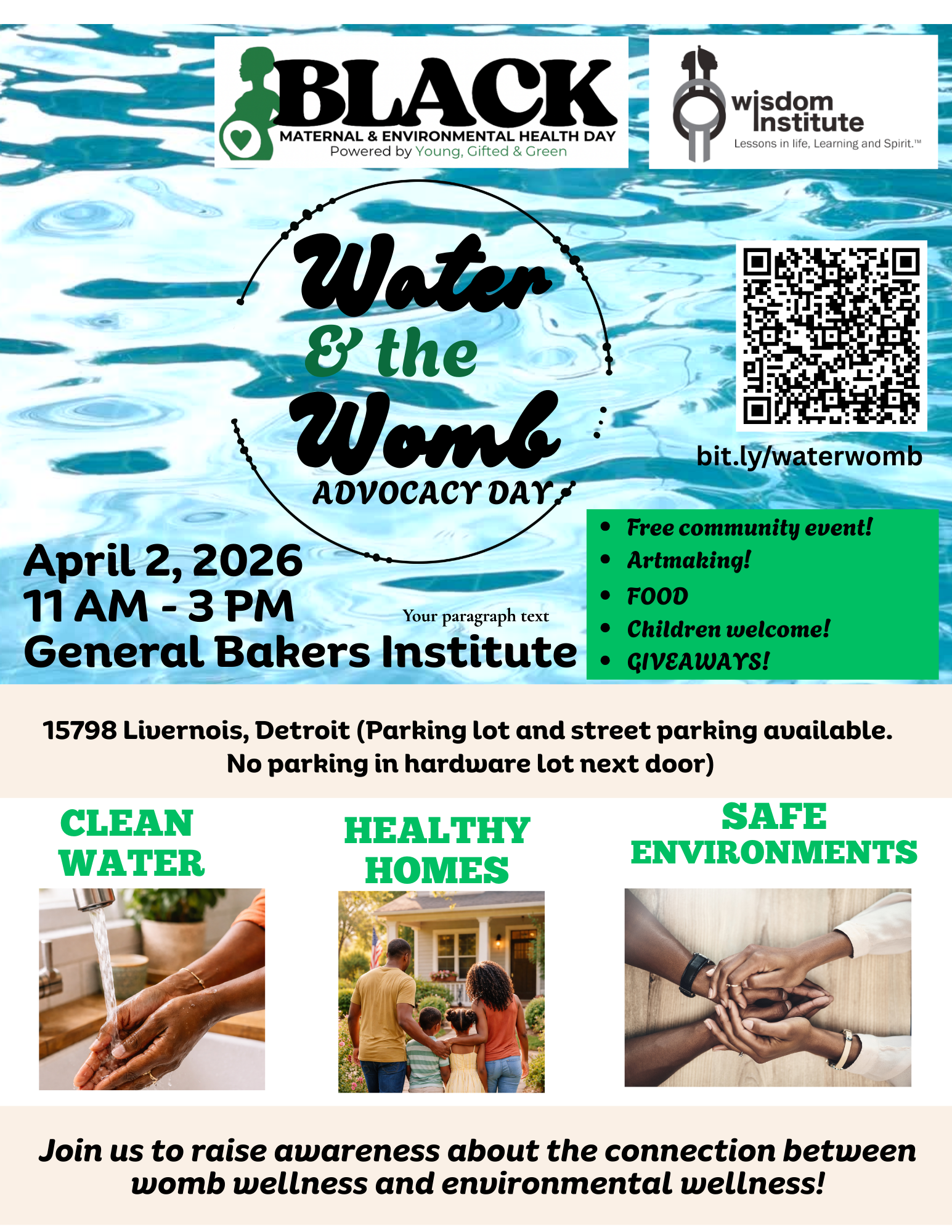Water and the Womb Flyer
