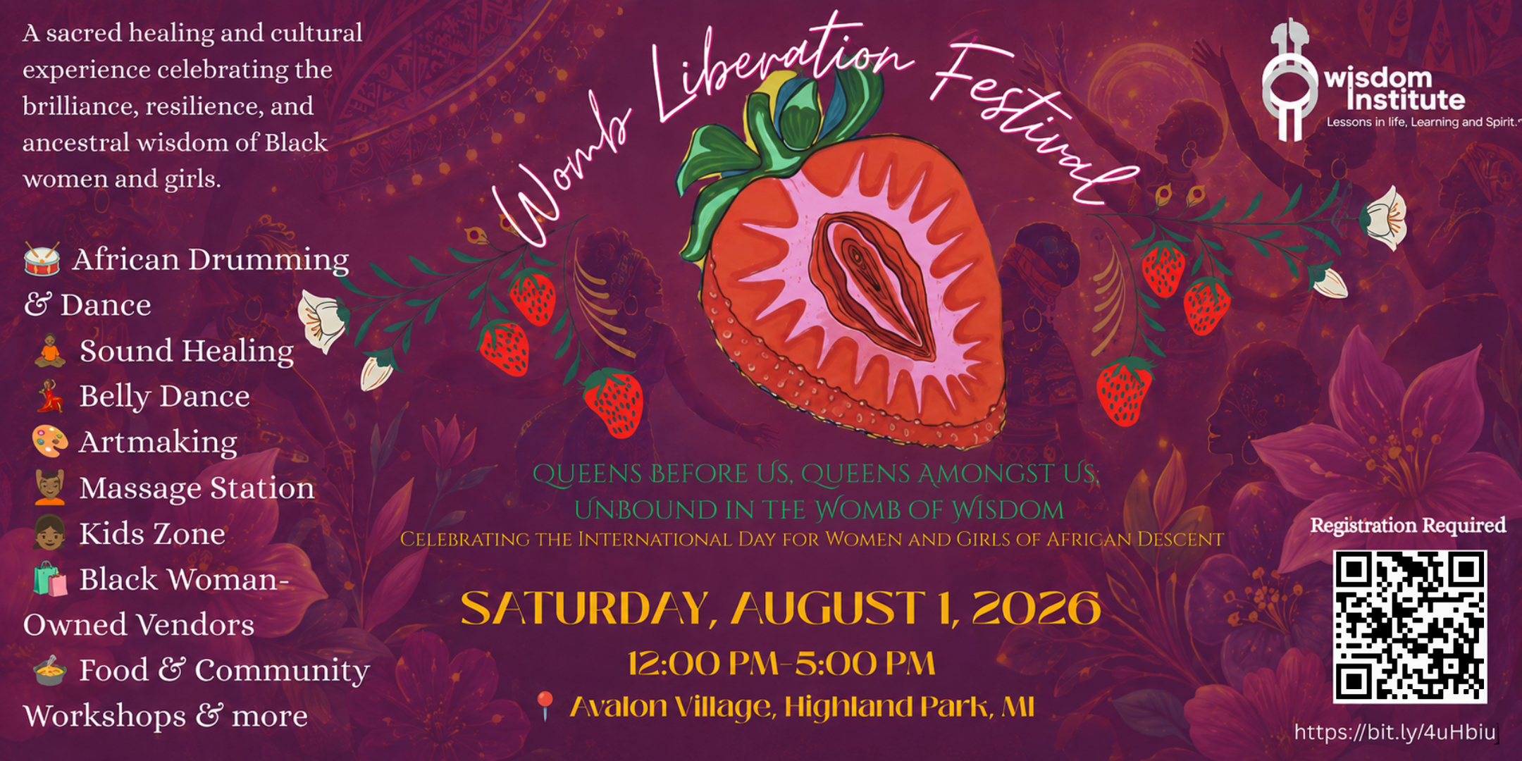 Womb Liberation Festival 2026_ Flyer