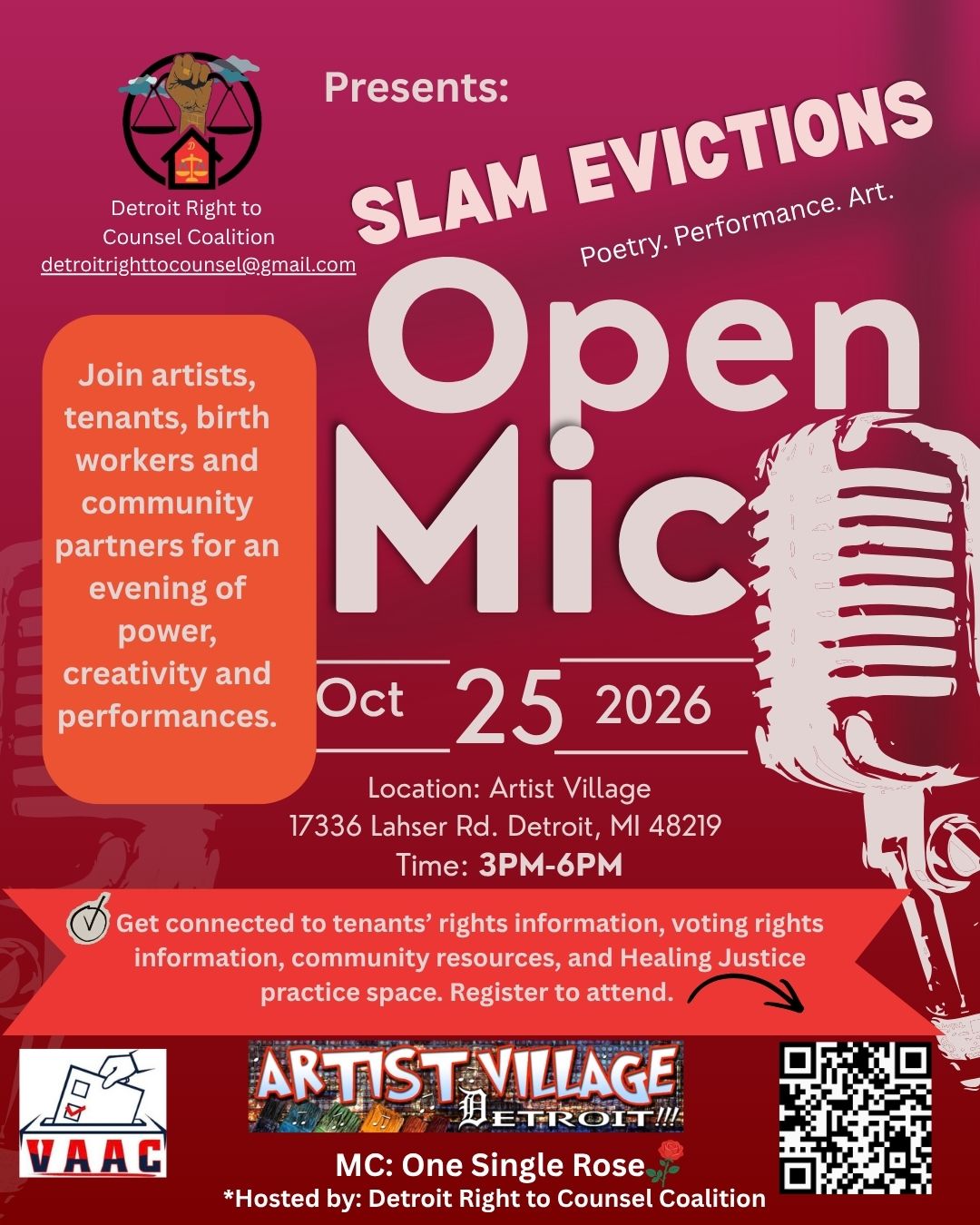 Detroit Right to Counsel- Open Mic Event (2)